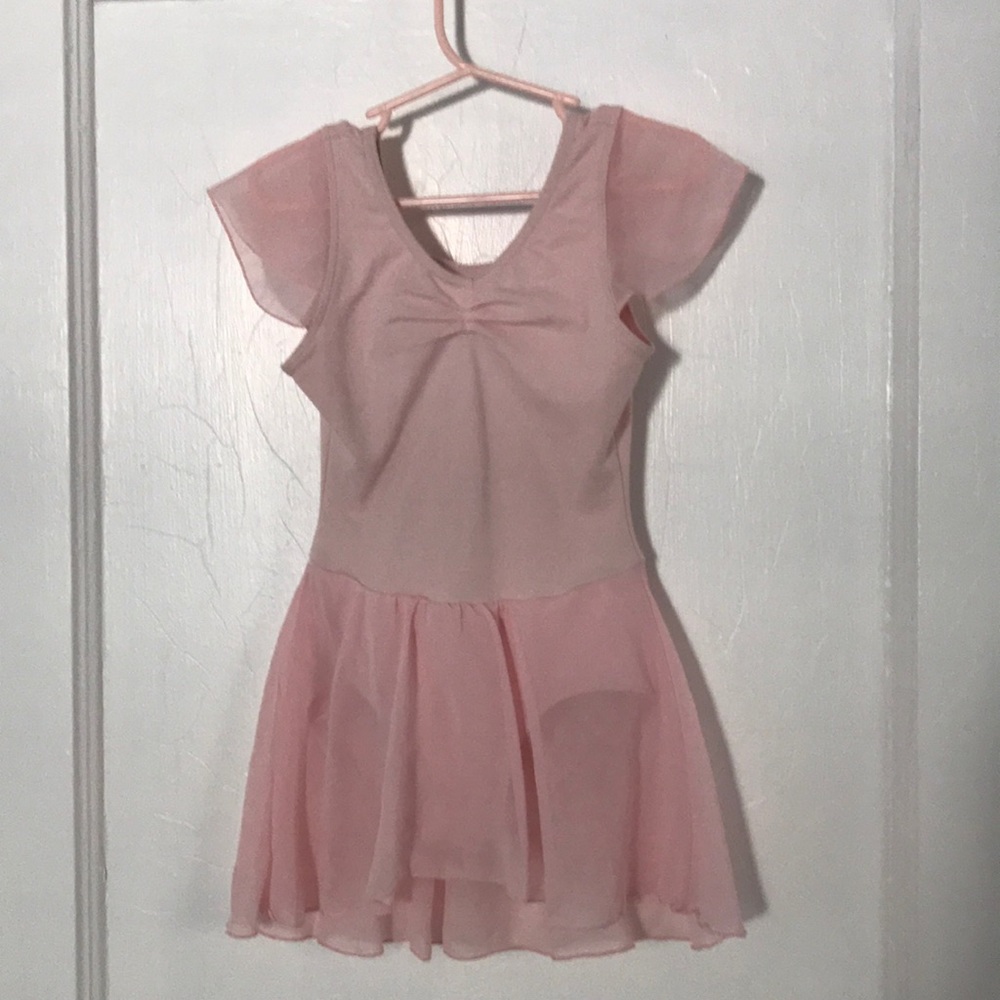 CAPEZIO FLUTTER SLEEVE BALLET DRESS